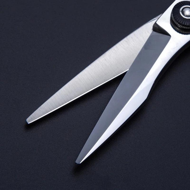 Стальные 6-дюймовые серебряные ножницы для волос, парикмахерские инструменты, парикмахерские ножницы, парикмахерские ножницы
