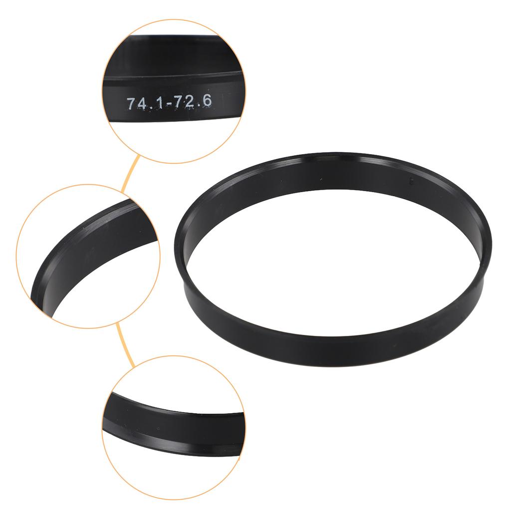 Compatibility New Hub Centering Ring Hub Centering Ring For BMW Hub Centering Ring Plastic 74.1mm Hub Centering Ring