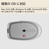 HP 710 Перезаряжаемая Беспроводная Мышь, Совместимая с и Поддерживающая 3 и Переключаемое Колесо Прокрутки, Тихая, Bluetooth, Windows, Mac, ChromeOS, Устройства,