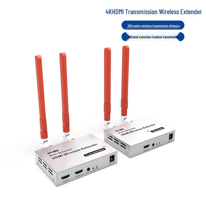 4K Wireless HDMI Extender and Receiver 150M for Screen Projection