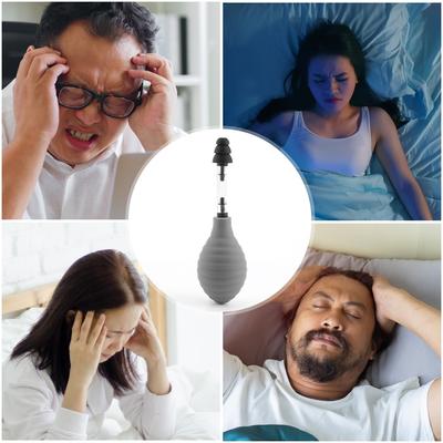 Инструмент для снятия давления на внутреннее ухо Портативный силиконовый инструмент для снятия давления на внутреннее ухо Головка для снятия давления Регулятор давления на ухо при головной боли