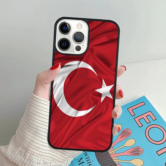 Чехол для телефона Турция Турция Ататюрк Флаг для apple 16 Plus iPhone 17 Air 16 15 14 11 12 13 Pro Max coque