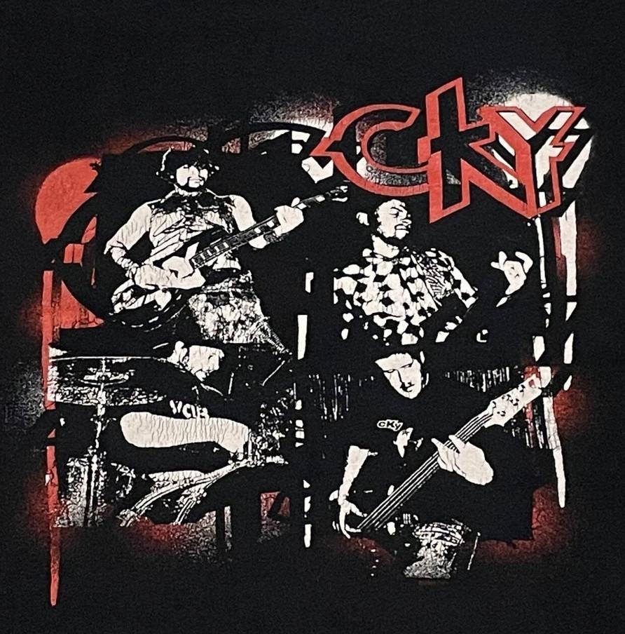 Rare Vintage CKY Band Tour Live Tee Shirt For Adult SB173