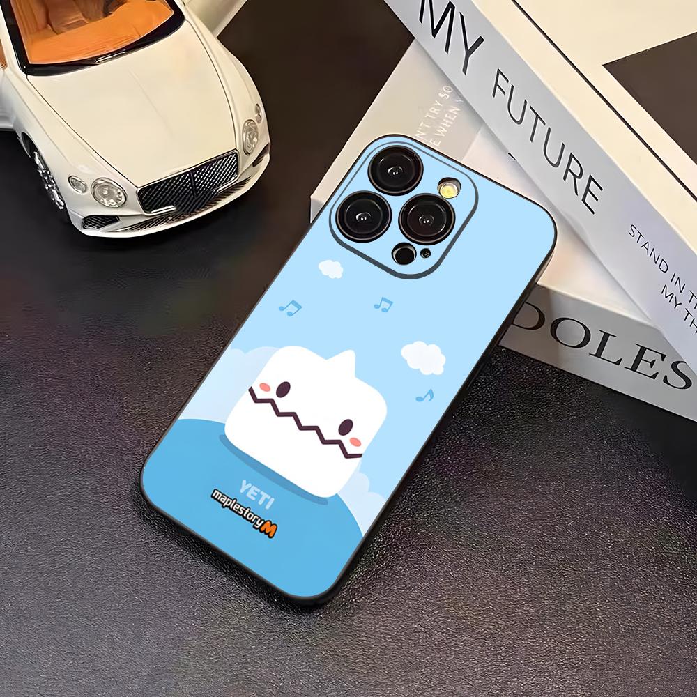 Чехол для телефона MapleStory для 16 Pro Max Iphone 17 Pro Max 14 15 Plus 12 13 11 Pro Xr X Xs SE Задняя крышка