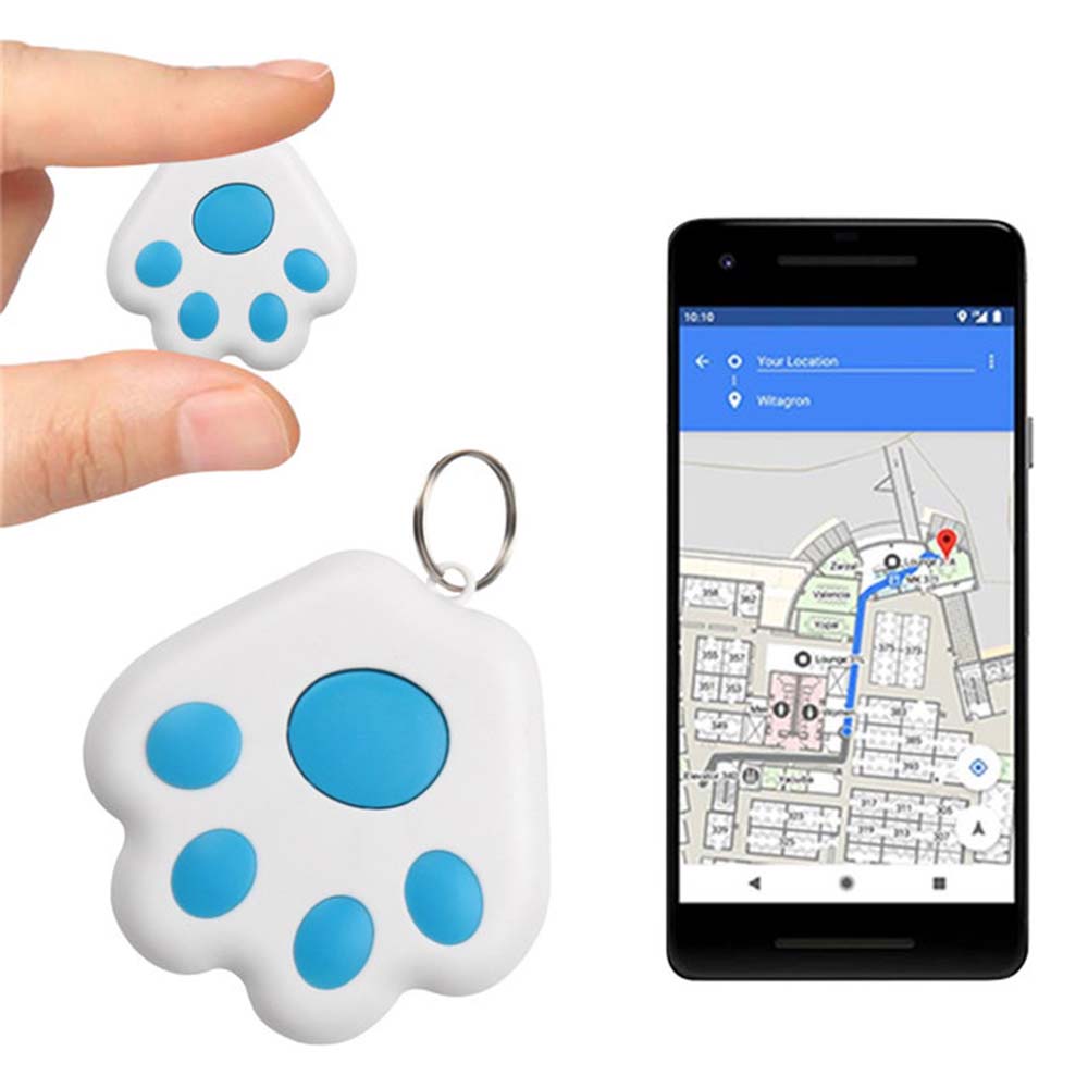 Мини беспроводной Bluetooth GPS-трекер для домашних животных, умное устройство слежения за потерей для собак, кошек, локатор, аксессуары для домашних животных