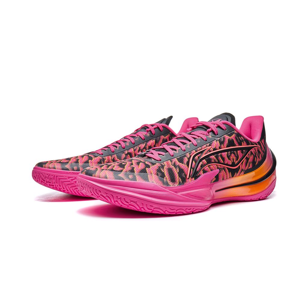 Баскетбольные кроссовки Li Ning Blade 5 V2 Мужские Низкие Розово-красные ABAV059-13