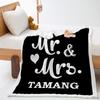 2D digital printing Valentine's Day thickened lamb wool crystal fleece blanket blanket