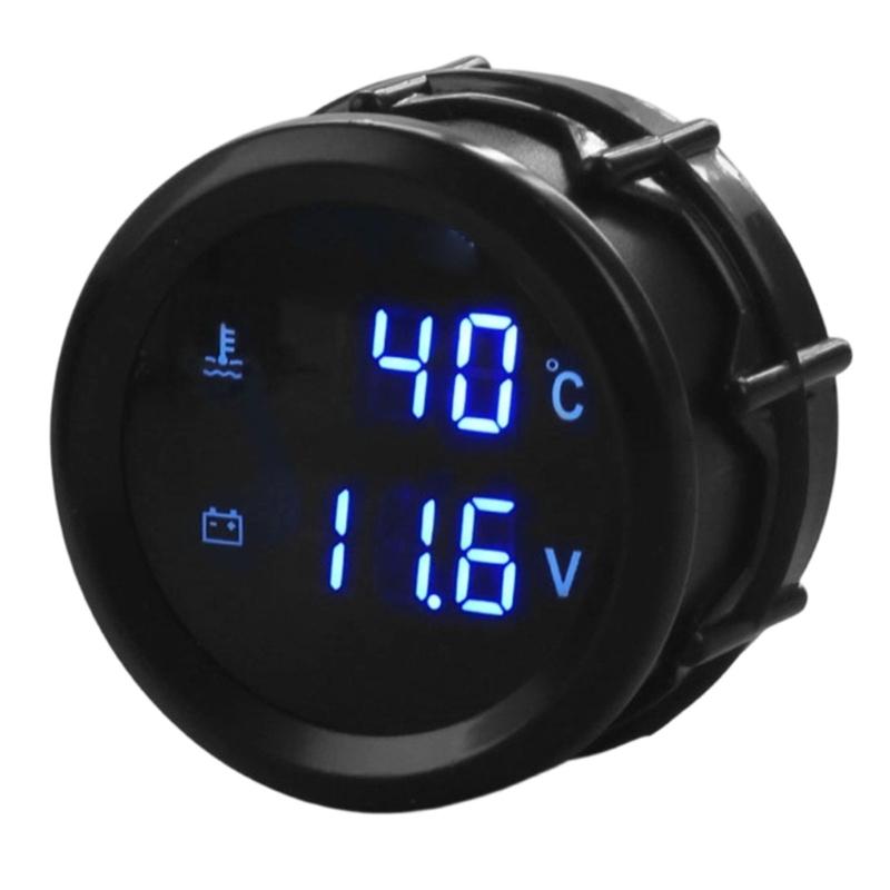 31BC 2 Inch Digital Display Water Temp Meter For 12V 24V Direct Current