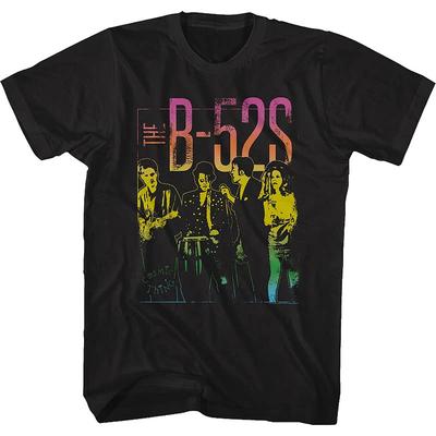 Y2k в 1976 году Группа New Wave The B52s Была Основана в Афинах, Джорджия Американский Ретро Уличный Стиль Футболка
