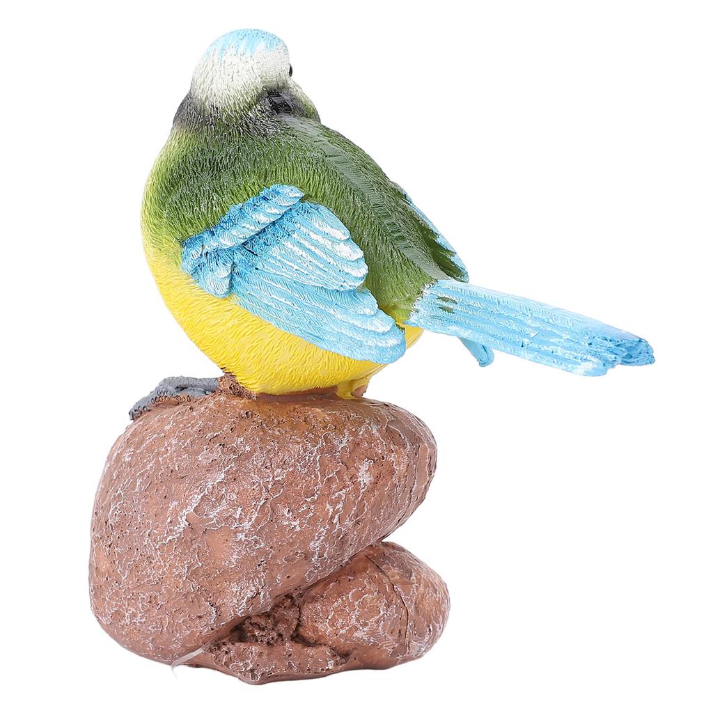 Garden Bird Statue Sculpture Decoration Animal Bird Figurine for Indoor Outdoor Backyard Yard Porch Patio Home Shelf Decor Bird Ornament