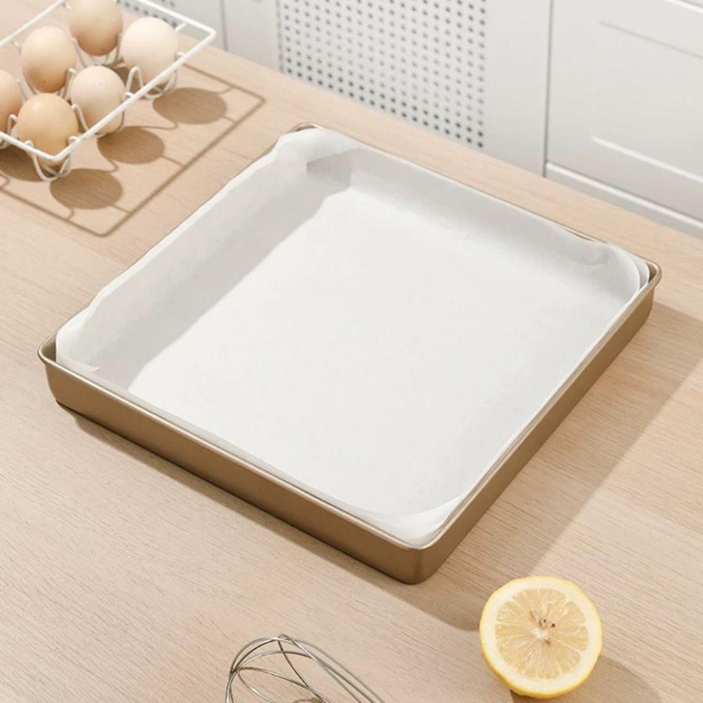 50Pcs Heat-resistant Non Stick Paper High-temperature Resistant Baking Oilcloth  Air Fryer