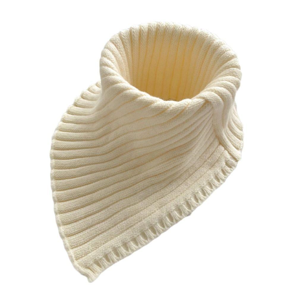 Women Warm Detachable Scarf Knitted Fake Collar Neck Warmer Turtleneck