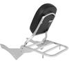 otorcycle Passenger Backrest Sissy Bar With Luggage Rack Pad for Yamaha Dragstar V-Star Vstar 400 650 XVS400 XVS650 1998-2022
