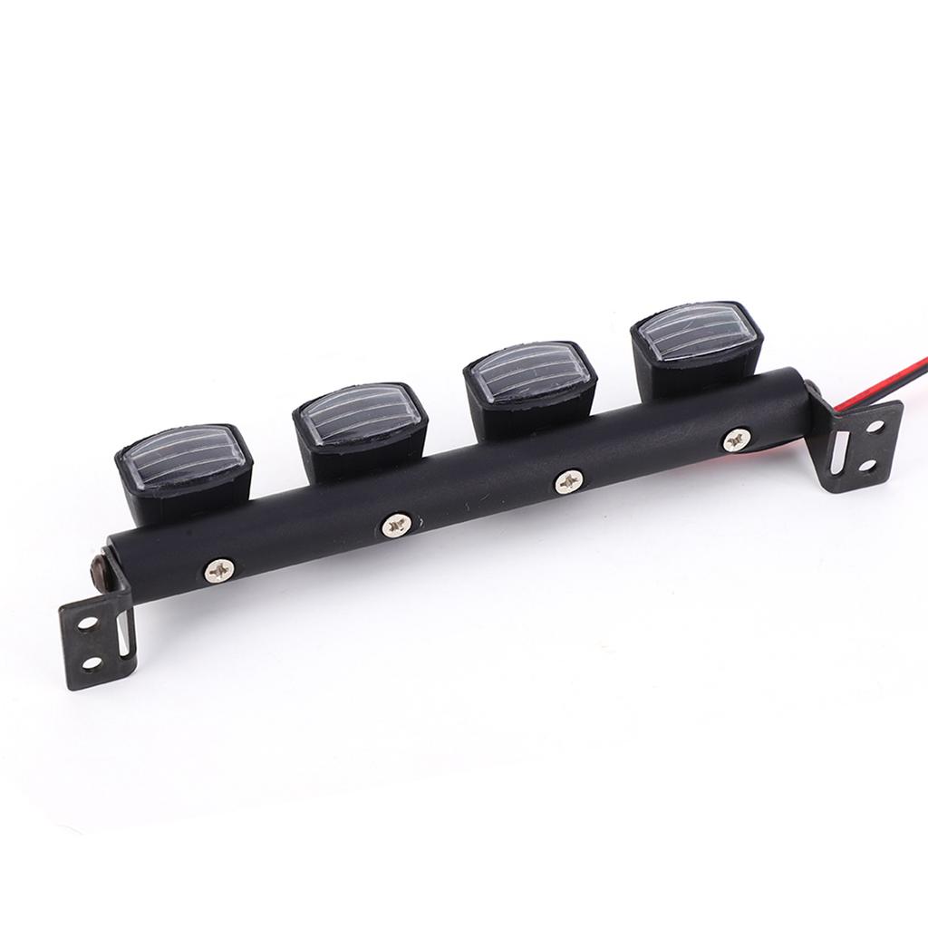 Светодиодная балка на крышу и прожекторы для RC-краулера в масштабе 1:10, подходят для TRX4 90046 SCX10