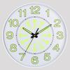 12 дюймов 30 см Светящиеся пластиковые бесшумные настенные часы Креативные для спальни гостиной Простые светящиеся кварцевые часы