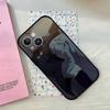 L-Lost-in-T-The Чехол для телефона «Облако» для IPhone 1716 15 14 13 Pro Max 11 12 Mini X Xs XR Черный силиконовый чехол
