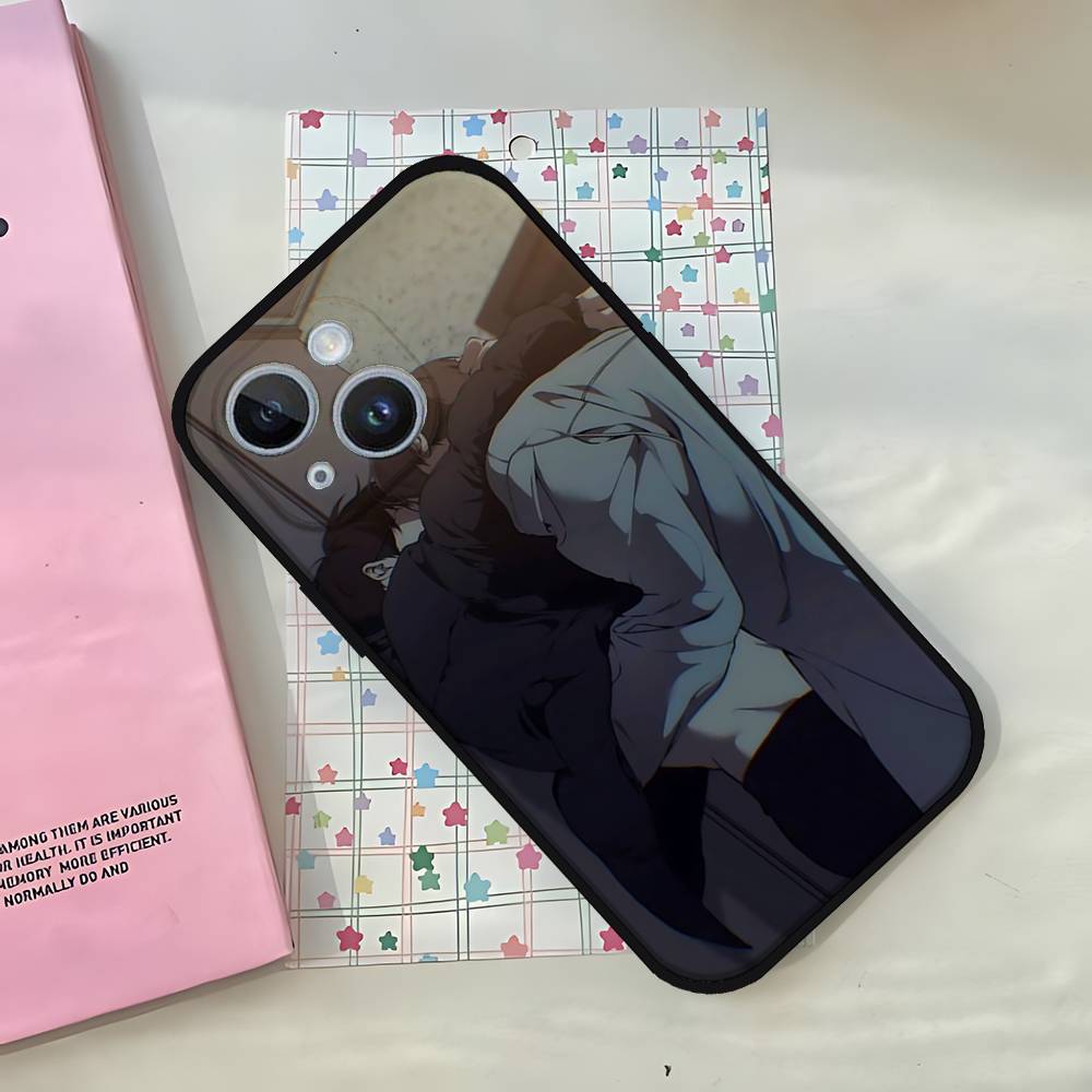 L-Lost-in-T-The Чехол для телефона «Облако» для IPhone 1716 15 14 13 Pro Max 11 12 Mini X Xs XR Черный силиконовый чехол