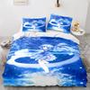 3D Printed Kawaii Girl Bedding Set Anime Sexy Girl Duvet Cover Double Twin Full Queen King Adult Kids Bedclothes Quilt Cover