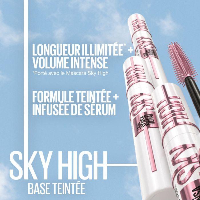 Maybelline New York - Sky High Base Teintée pour Mascara - Longueur et Volume Extrême