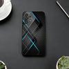 Автомобильный чехол из углеродного волокна для телефона Samsung S25, S24, S21, S22, S23, S30, Ultra, S20, Plus, Fe, Мягкий силиконовый черный чехол