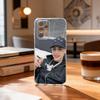 Чехол для телефона C-CRIS MJ S-Singer для Samsung S25, S24, S21, S22, S23, S30, Ultra, S20, Plus, Fe Прозрачная крышка