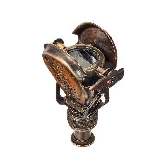 Старинный коллекционный латунный монокуляр и бинокль, винтажный морской монокуляр