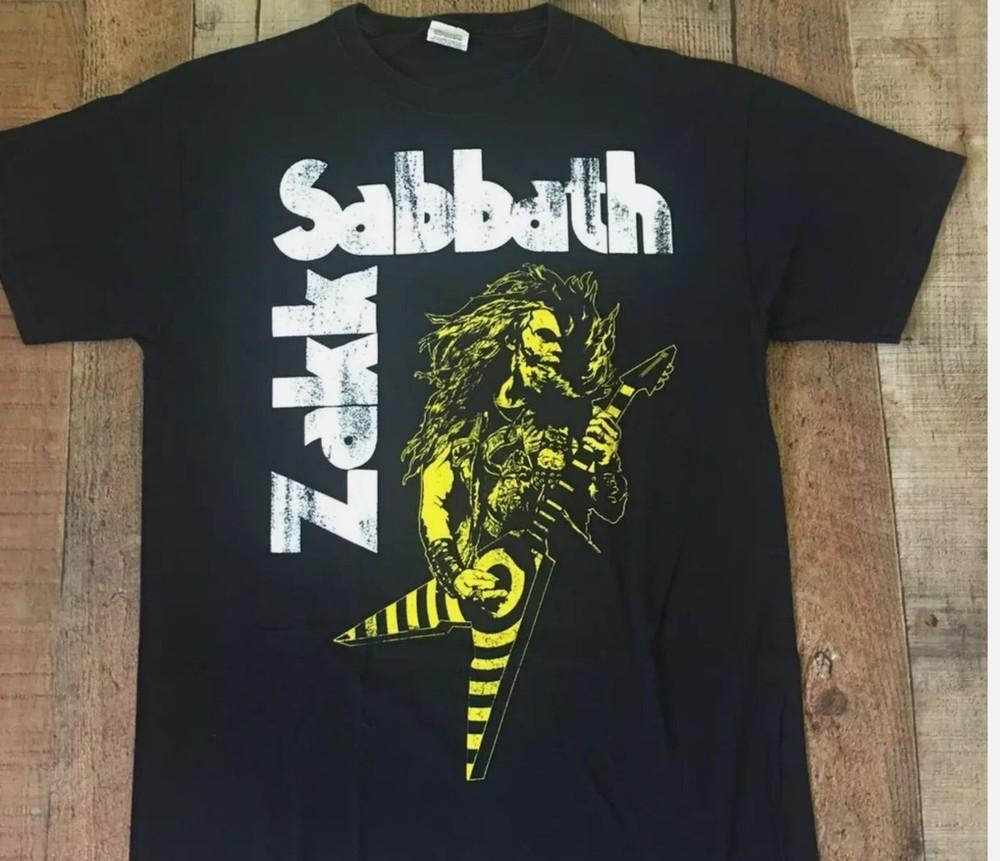 НОВАЯ Коллекция Zakk Sabbath ТУР Подарок для Фаната Футболка