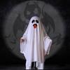 Бу Привидение Хэллоуин Костюм Привидения Белый Маскарадный Костюм Страшный Хэллоуин Плащ Привидения Мальчики Девочки
