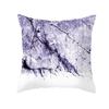 Set of 2 Purple Throw Pillow Covers Modern Abstract Black Bold Decorative Pillow Cases Home Decor Square 18x18 Inches Pillowcases