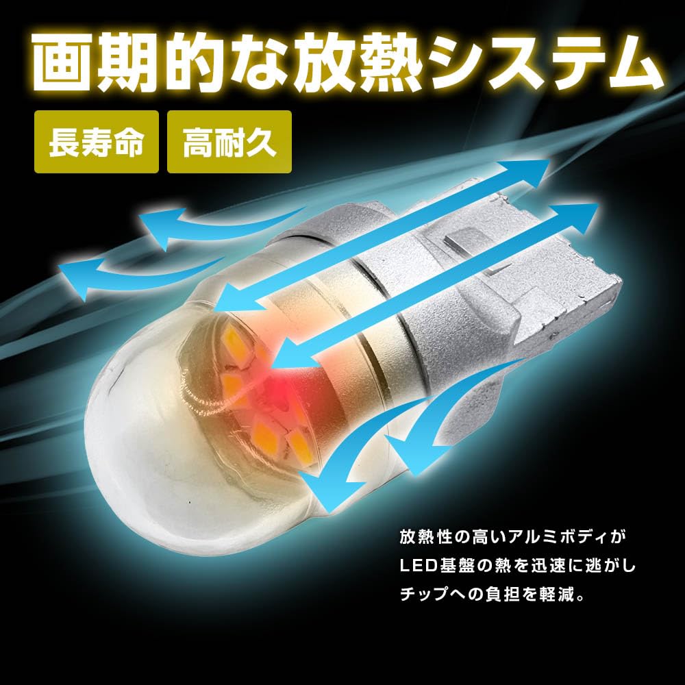 Светодиодная лампа Spherelight SLHOT16 для заднего фонаря, 430 лм, Белый (6000K) 1 штука, Полярность, Совместимо с техосмотром