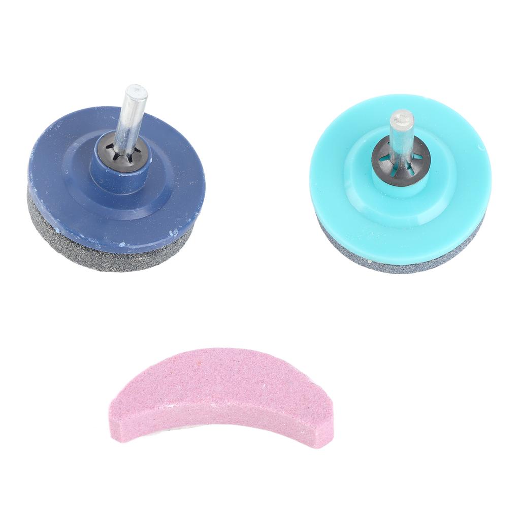 3 шт./компл. универсальный точилка для лезвий газонокосилки триммера шлифовальный точильный камень инструмент для сада