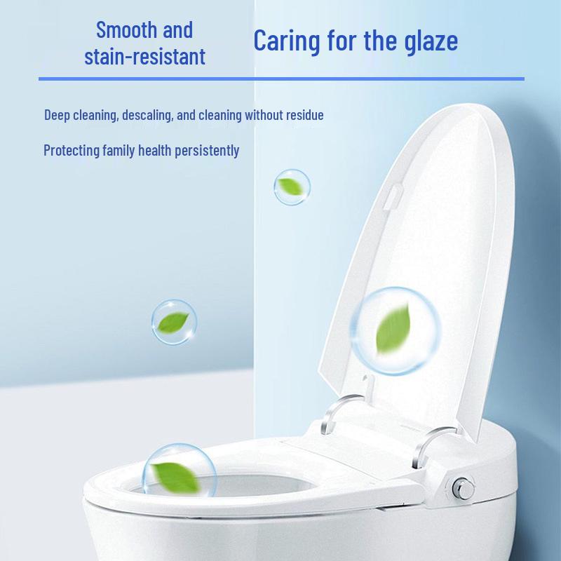 Powerful Toilet Tile Cleaner: Removes Yellowing, Scale, and Stubborn Stains Without Damaging Glaze