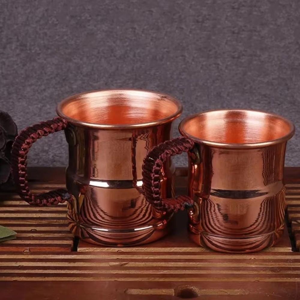 400ml Capacity Moscow Water Mule Thickened Design Copper Beer Mug Pure Copper Mug Home Use