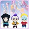 Kpop Rumi Zoey Mira Plush Toys Fan Kids Hot Demon Hunters Stuffed Dolls Plusie Pillow Figure XMAS Birthday Gifts Rome Decoration