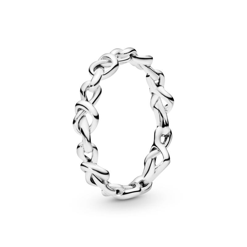 Pandora 925 Sterling Silver Rings Unisex Silver ZT-0005-