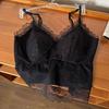 Lace Sling Bras Long Underwear With Pad Women Inner Vest Summer One Piece Bras Workout Street Wear Tank Tops Fashion Lady Sexy Tops