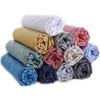 Set of 3-Fitted Sheets-180x200 Cm - 100% Cotton - -30 Cm Pocket Multicolored