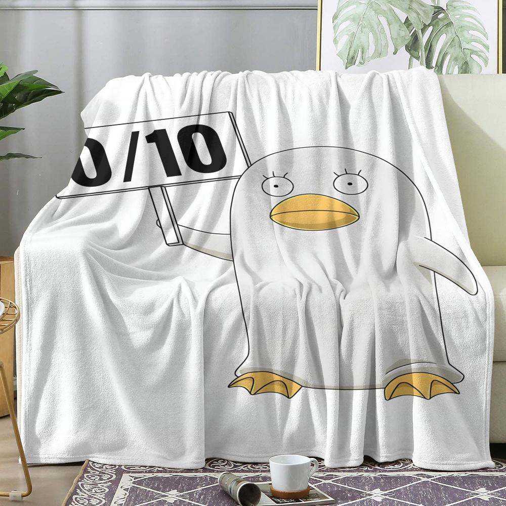 G-Gintama Elizabeth Throw Soft Flannel Throw Summer AC Blanket Lightweight Cool Nap Blanket for Sofa Bed Couch Travel