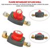 Portable 12-48V Battery Disconnect Switch Brass On/Off Battery Isolator Power Cut Master Isolator For Cars/Rvs/Boats