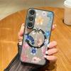 Применимо к S25Ultra чехол для мобильного телефона Samsung серии S с узором «ракушка морской звезды» A56 чехол с узором «акула-черепаха» чувствительный к коже магнитный чехол