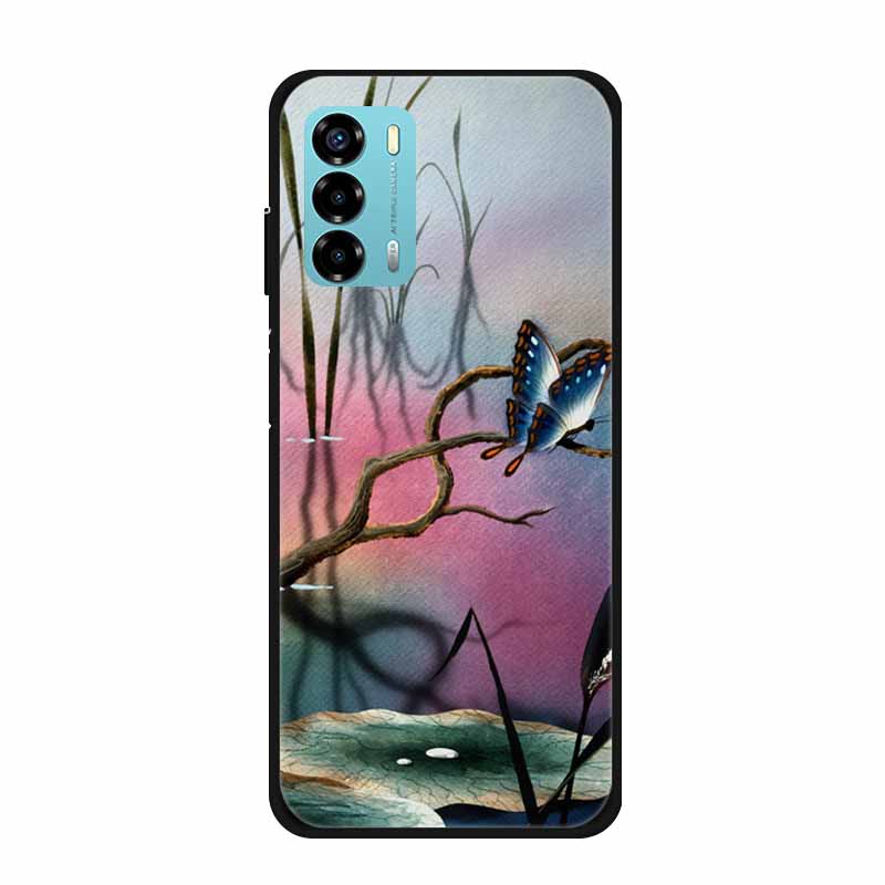 Cool Silicone Cover for ZTE Blade V40 Vita Case Printed Fashion Soft Back Cover for ZTE Blade V40Vita Case Protective Shells