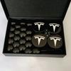 AABLV1 30PCS 26PCS 4PCS for  Tesla Model 3 Y  S/X Model Y Juniper Car Wheel Center Hub Decorative Caps Badge Lug Nut Protective Cover