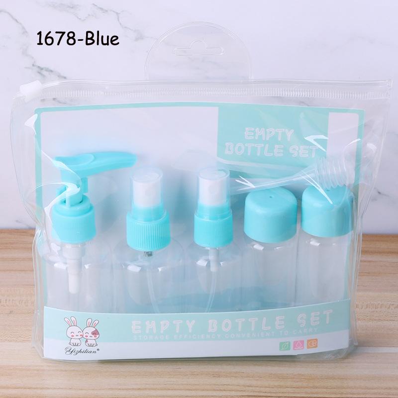Портативный дорожный многоразовый набор пустых бутылок, контейнер для шампуня и геля для душа, может распылять лосьон, розлив в бутылки