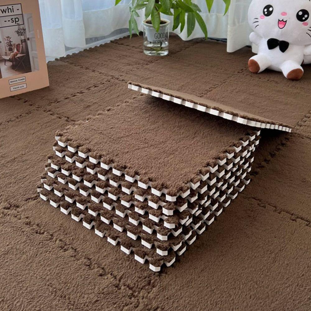 Gift Home Foam Plush Patchwork Floor Mat Baby Play Mat Exercise Children Carpet Bebe Mattress