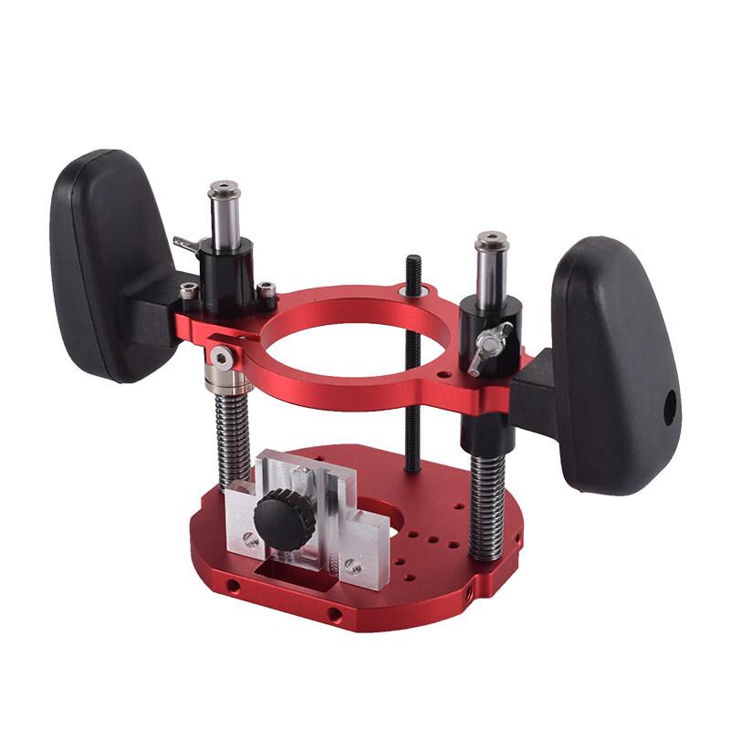 White Aluminum Router Lift Workbench with Small Host Case