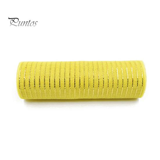 Декоративная сетчатая лента «сделай сам», венок ярких цветов, широко используемая сетчатая лента для рождественской елки, украшение в виде гирлянды