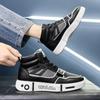 High-top Men's Shoes 2024 New Summer Leisure Sports Student Little White Versatile Board Shoes Teen Couples Trendy Shoes