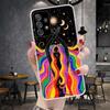 Смешной Чехол для Телефона с Лицом Солнца и Луны Мягкий Для Samsung Galaxy S22 S23 S24 S25 Edge S26 Ultra S20 FE S21 Plus + Fundas Coque Galaxy S20