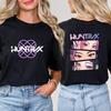 Kpop Корейская волна Охота на ведьм модная повседневная футболка с коротким рукавом и принтом 5987