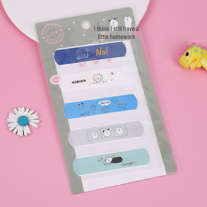 New Cartoon Band-Aid Shaped Stickers for Travel & Outdoor Use